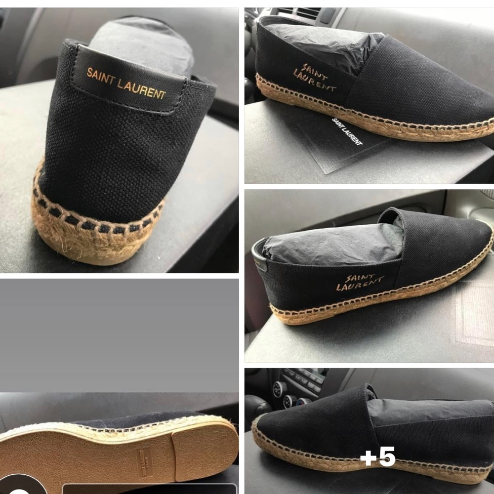 Saint Laurent YSL mens size 10 espadrilles